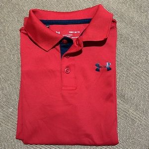 M youth tee under armour. Red